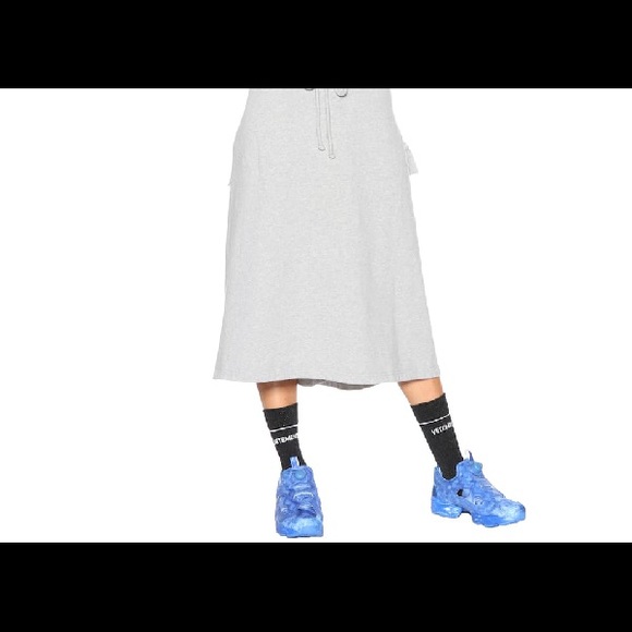 VETEMENTS x Reebok Instapump Fury Sneakers limited edition Blue Graffiti NWT - Picture 14 of 15